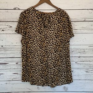 NWT Torrid Cheetah Top Size 3
